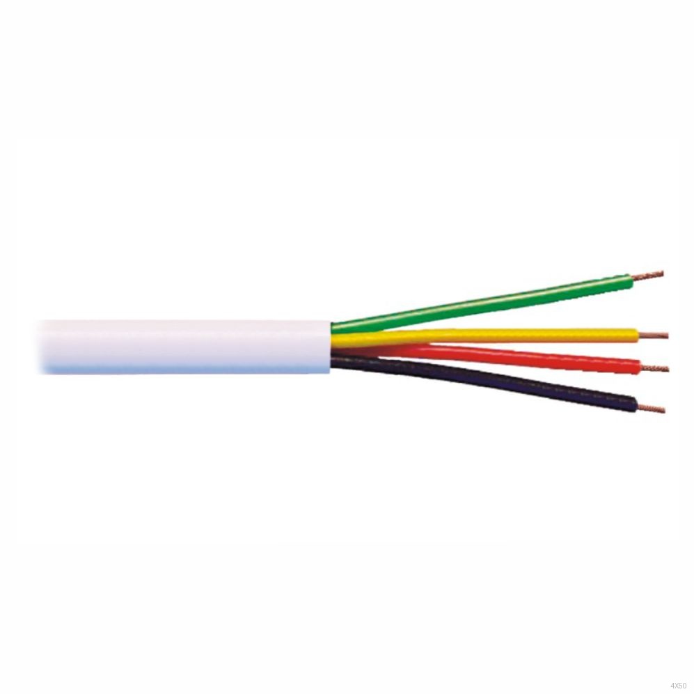 CABO TIPO CCI 2 PARES SOLIDOS 4X0,20MM 100 POR CENTO COBRE 100M