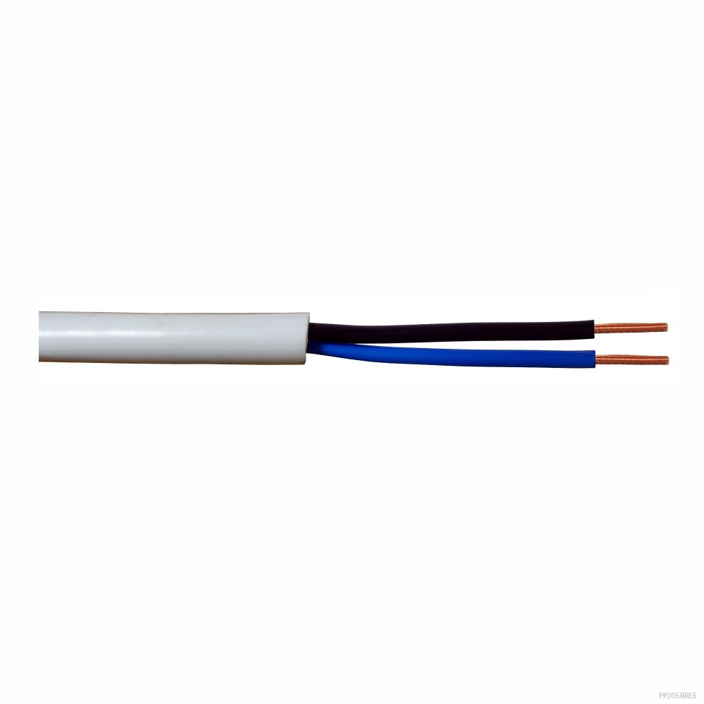 CABO TIPO PP BRANCO P/ ILUMINACAO LED SOM 2X0,50 5 METROS