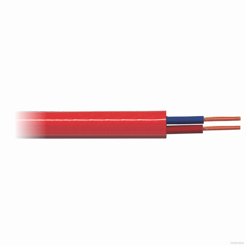 CABO TIPO PP 2X0.50 VERMELHO  (BOBINAS C/300 MTS)