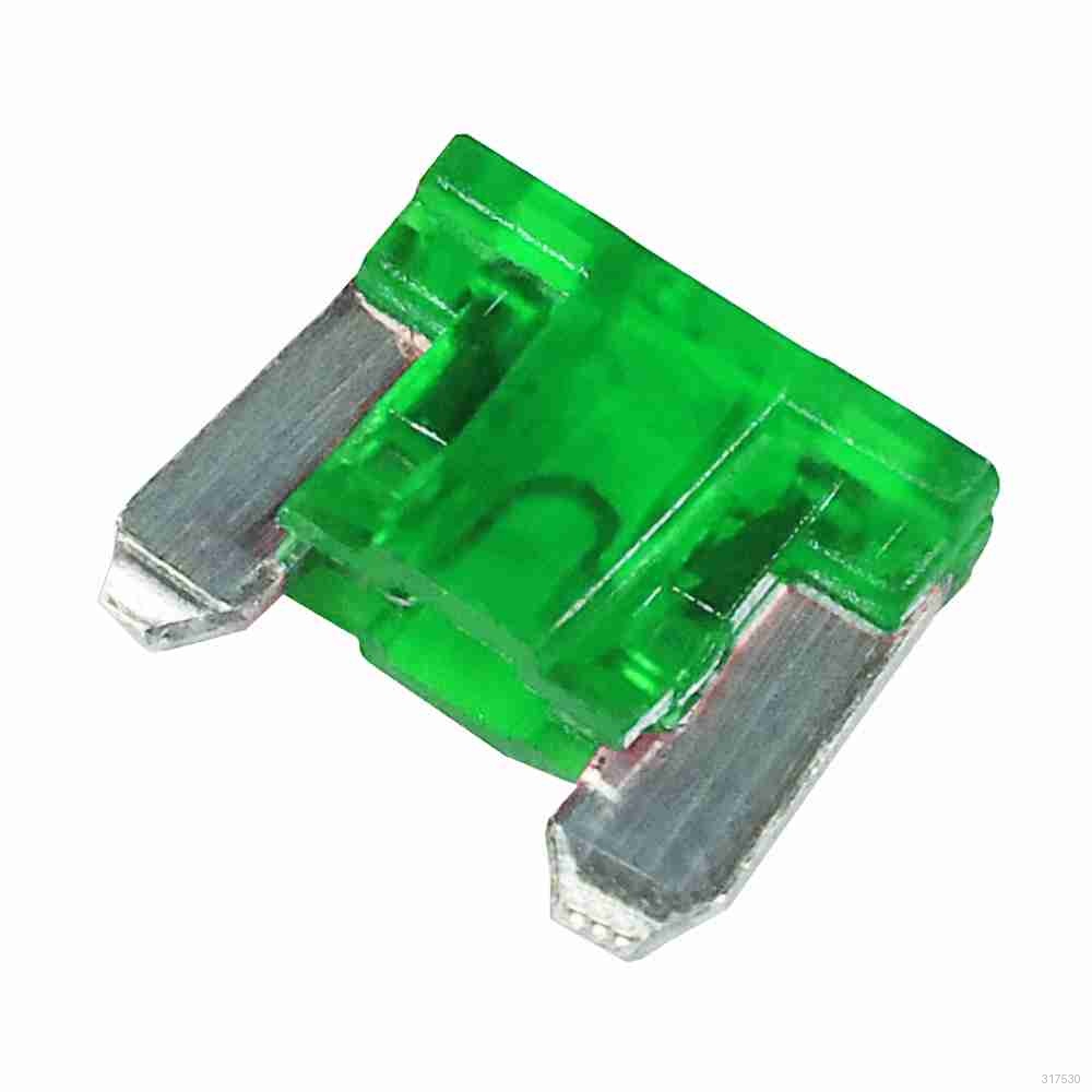 FUSIVEL MINI LAMINA PERFIL BAIXO 30A - UNIVERSAL