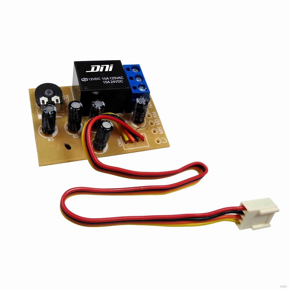 PLACA MODULO RELE TEMPORIZADOR 1 SEG A 4 MIN 5 A 12 VDC SAIDA 127/220 VAC