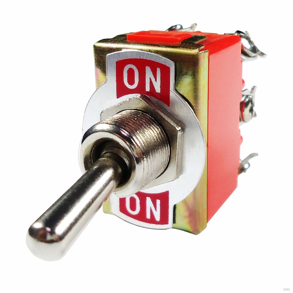 CHAVE USO GERAL 2 POS 6 TERMINAIS ON/ON 500W COMUTADORA