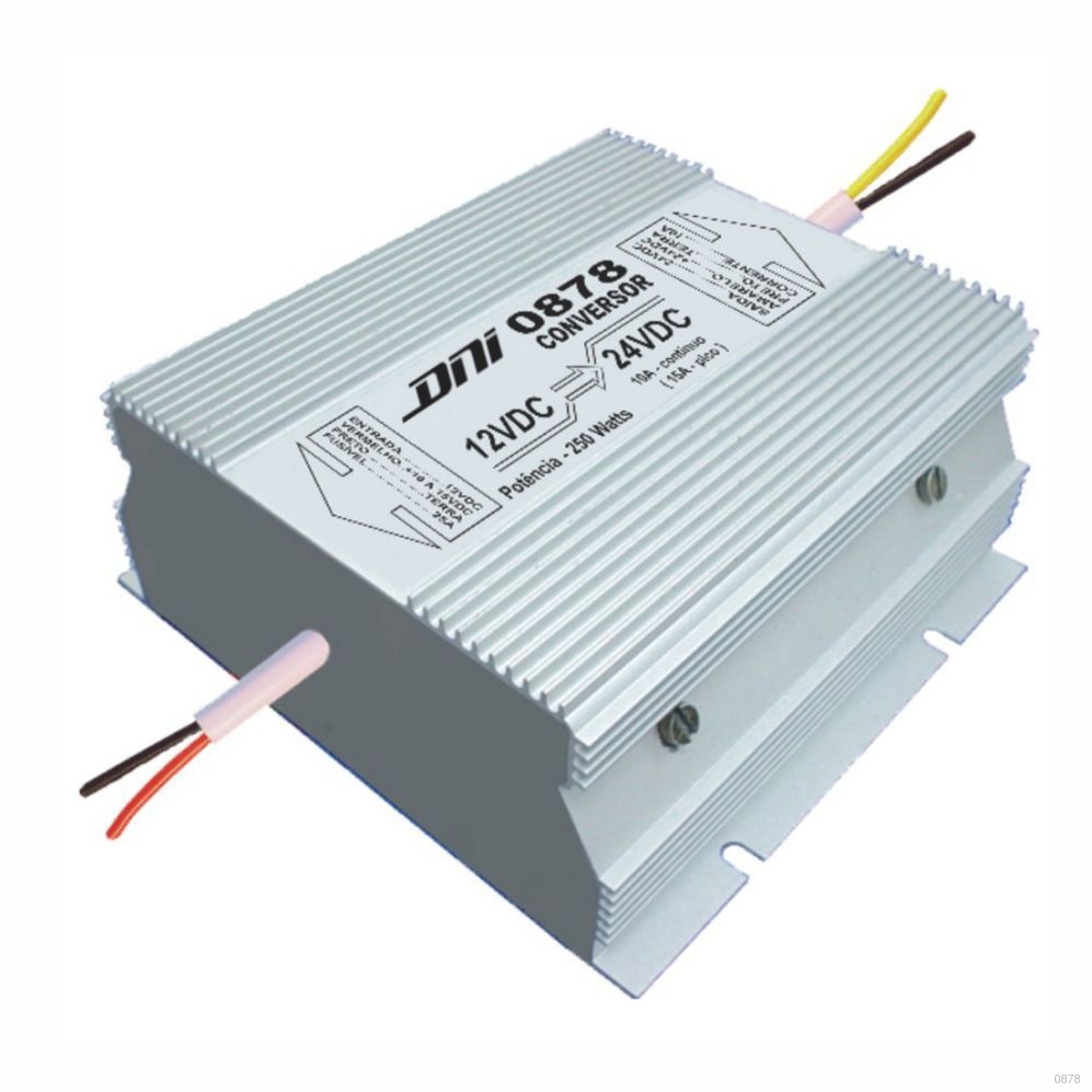 CONVERSOR REDUTOR DE TENSAO 12VDC  PARA 24VDC - 250W