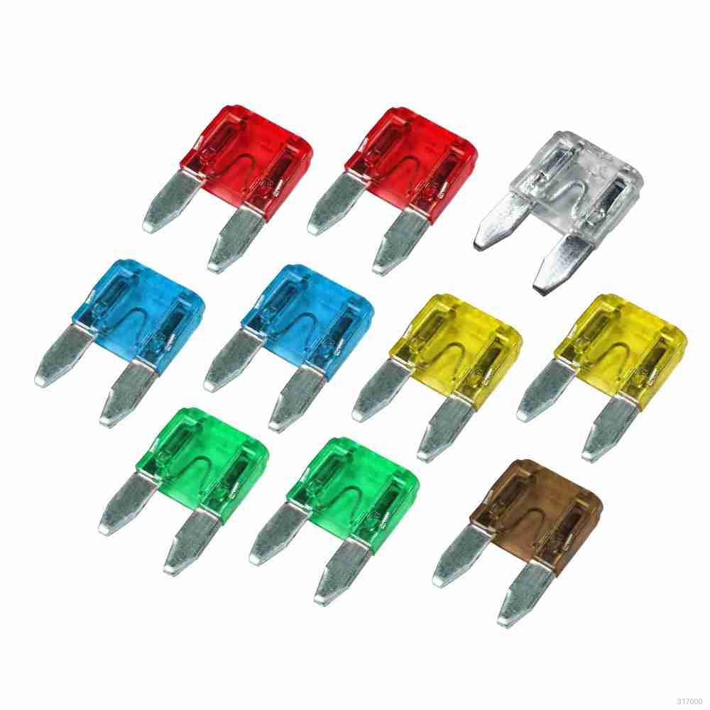 FUSIVEL MINI LAMINA KIT DE EMERGENCIA - 10 PCS BLISTER