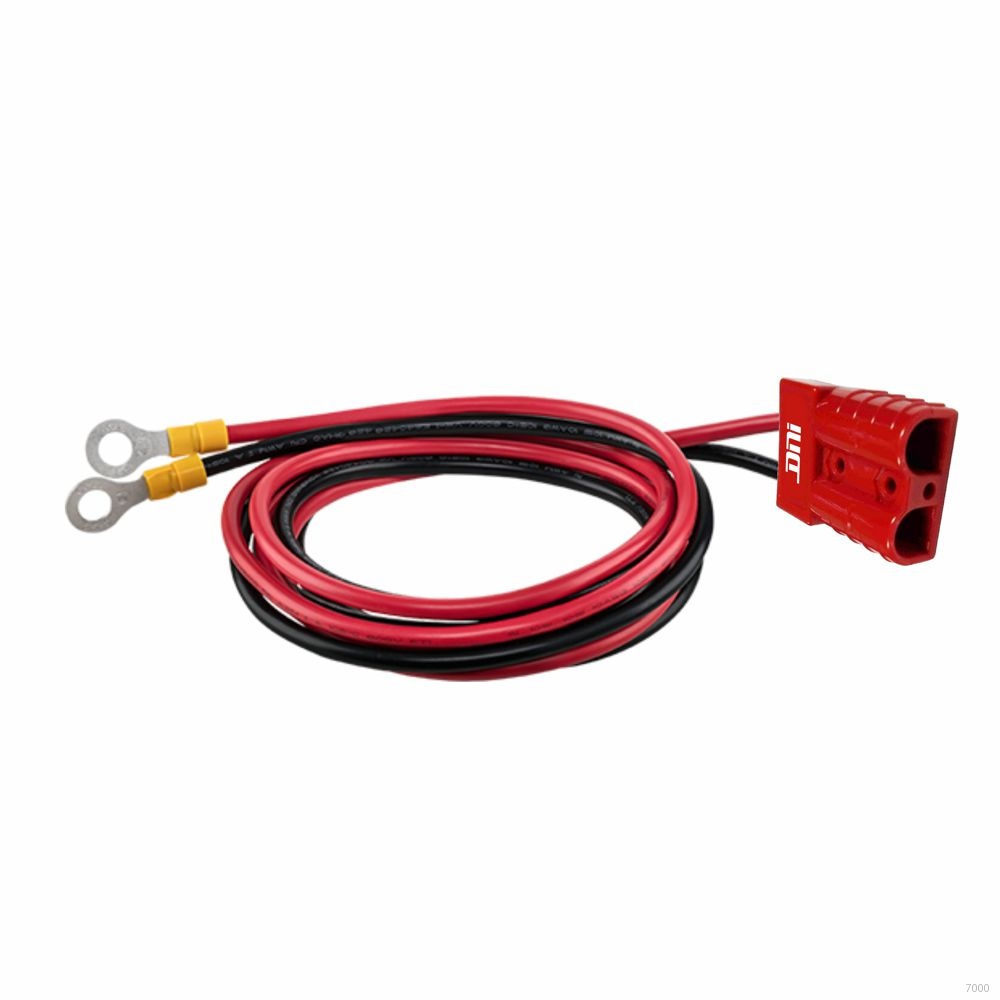 CABO P BATERIA EXTERNA NOBREAK COM ENGATE RAPIDO E TERMINAIS OLHAIS 10 MM 1.5M X 6.00 MM2 P/ TENSAO INFERIOR A 1000V