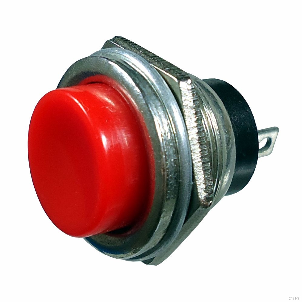ACIONADOR COM RETORNO AUTOMATICO TIPO CHAVE COMUTADORA - PUSH BUTTON N.A ATE 125W