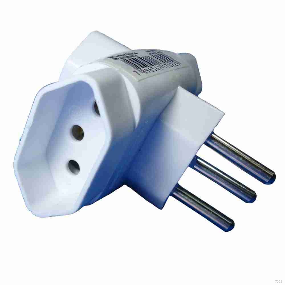 ADAPTADOR UNIVERSAL TRIPLO 2 PINOS+TERRA