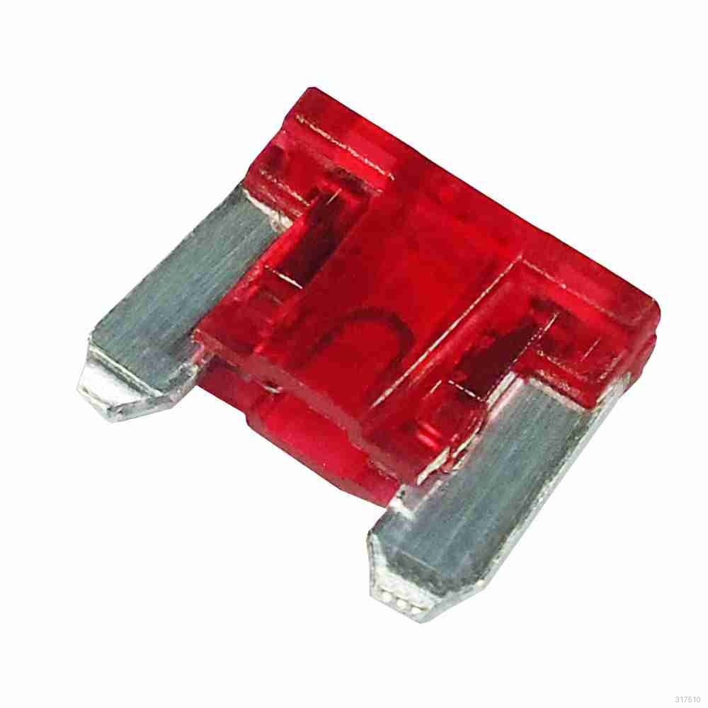 FUSIVEL MINI LAMINA PERFIL BAIXO 10A - UNIVERSAL