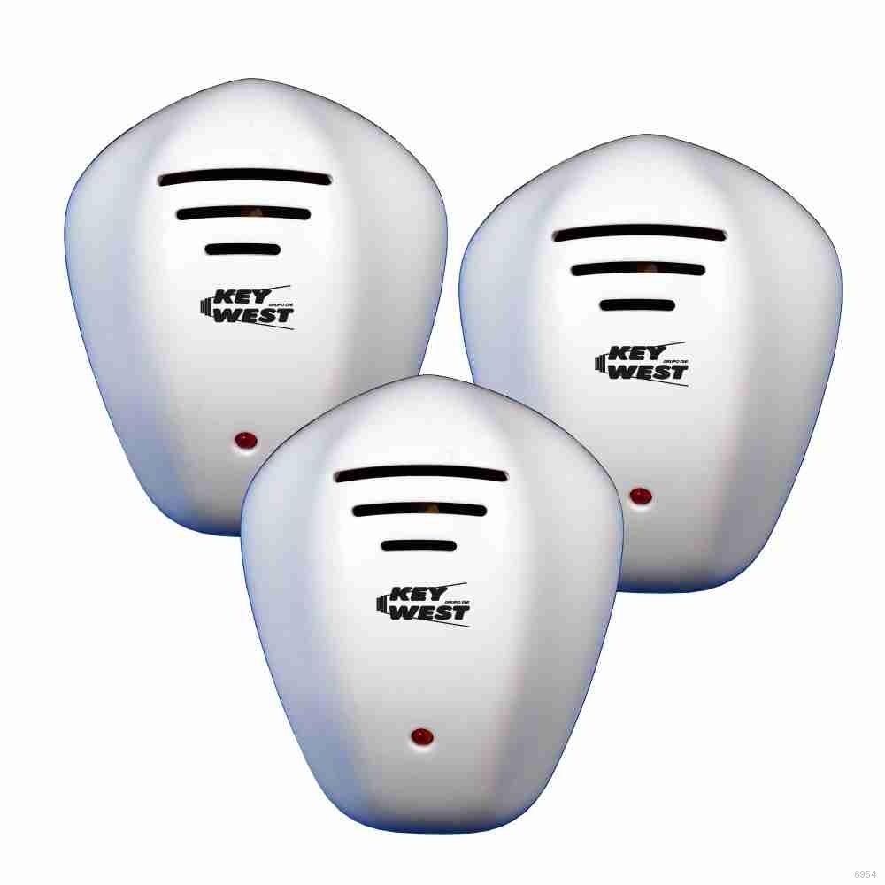 REPELENTE ELETRONICO BIVOLT PERNILONGOS, RATOS E MORCEGOS - KIT 3 PCS