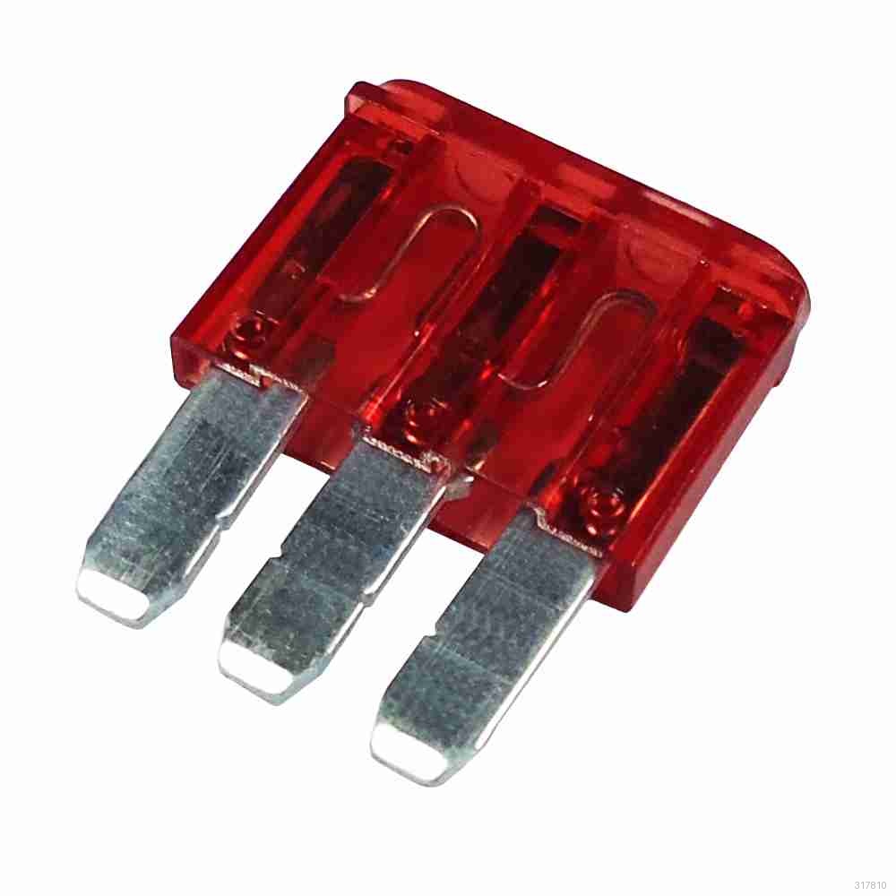 FUSIVEL MICRO LAMINA 3 TERM. 10A - UNIVERSAL