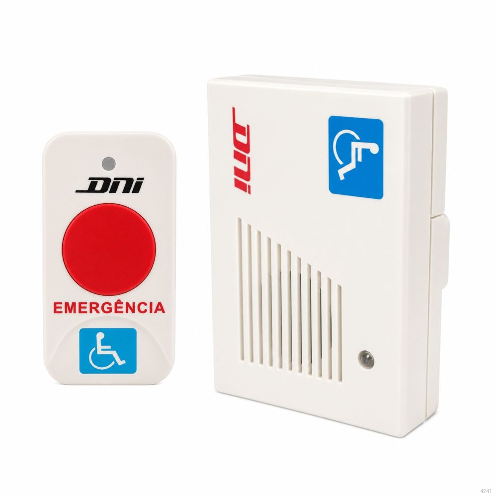 ALARME PNE E PCD AUDIOVISUAL  A PILHA