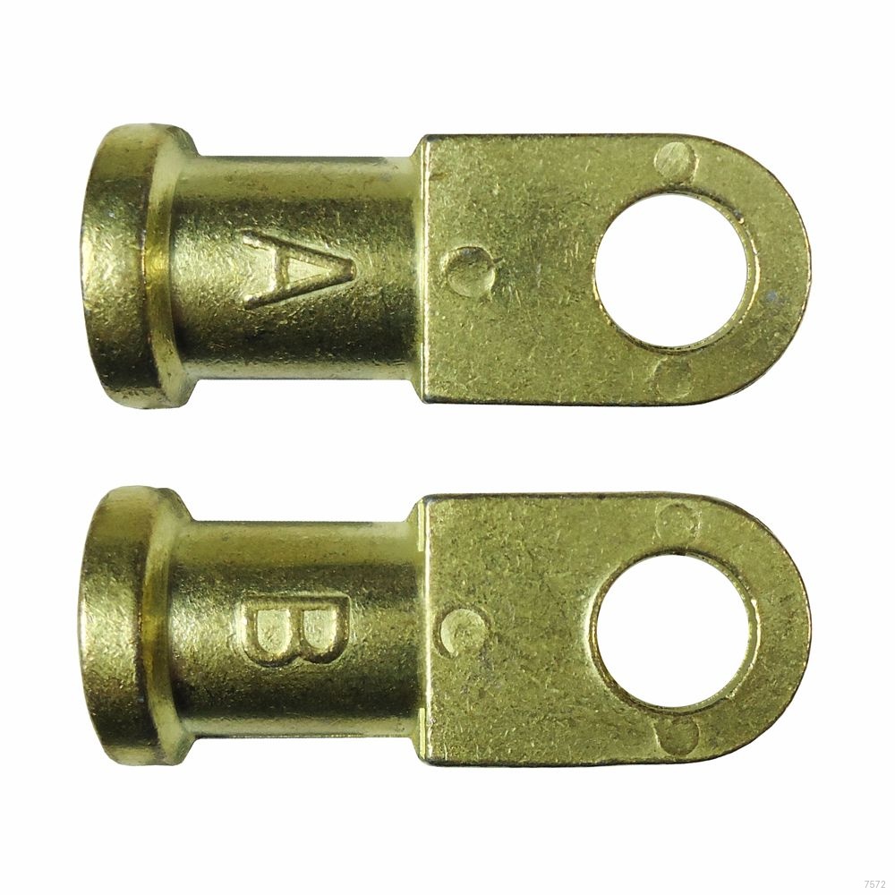 TERMINAL BATERIA  PONTEIRA KIT 2 PCS P CABOS ATE 50MM