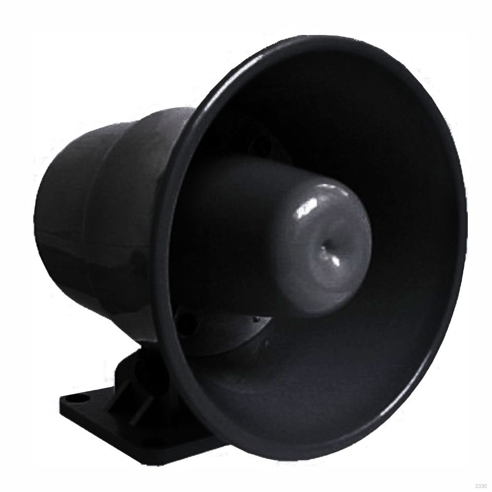SIRENE SINALIZADORA ELETRONICA 6 TONS 125DB - 12V