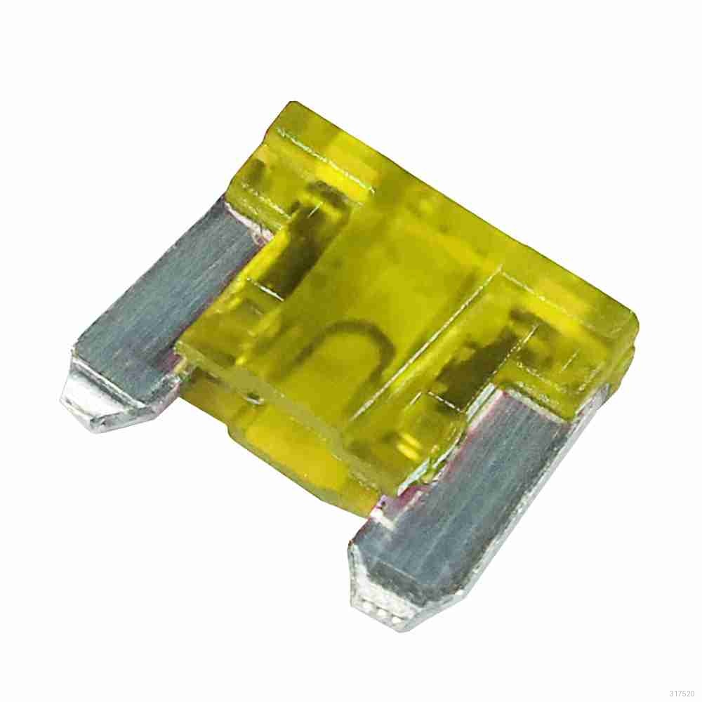 FUSIVEL MINI LAMINA PERFIL BAIXO 20A - UNIVERSAL