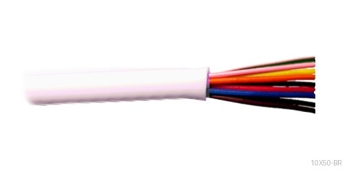 CABO TIPO CCI 5 PARES SOLIDOS 10X0,20MM 100 POR CENTO COBRE 100M
