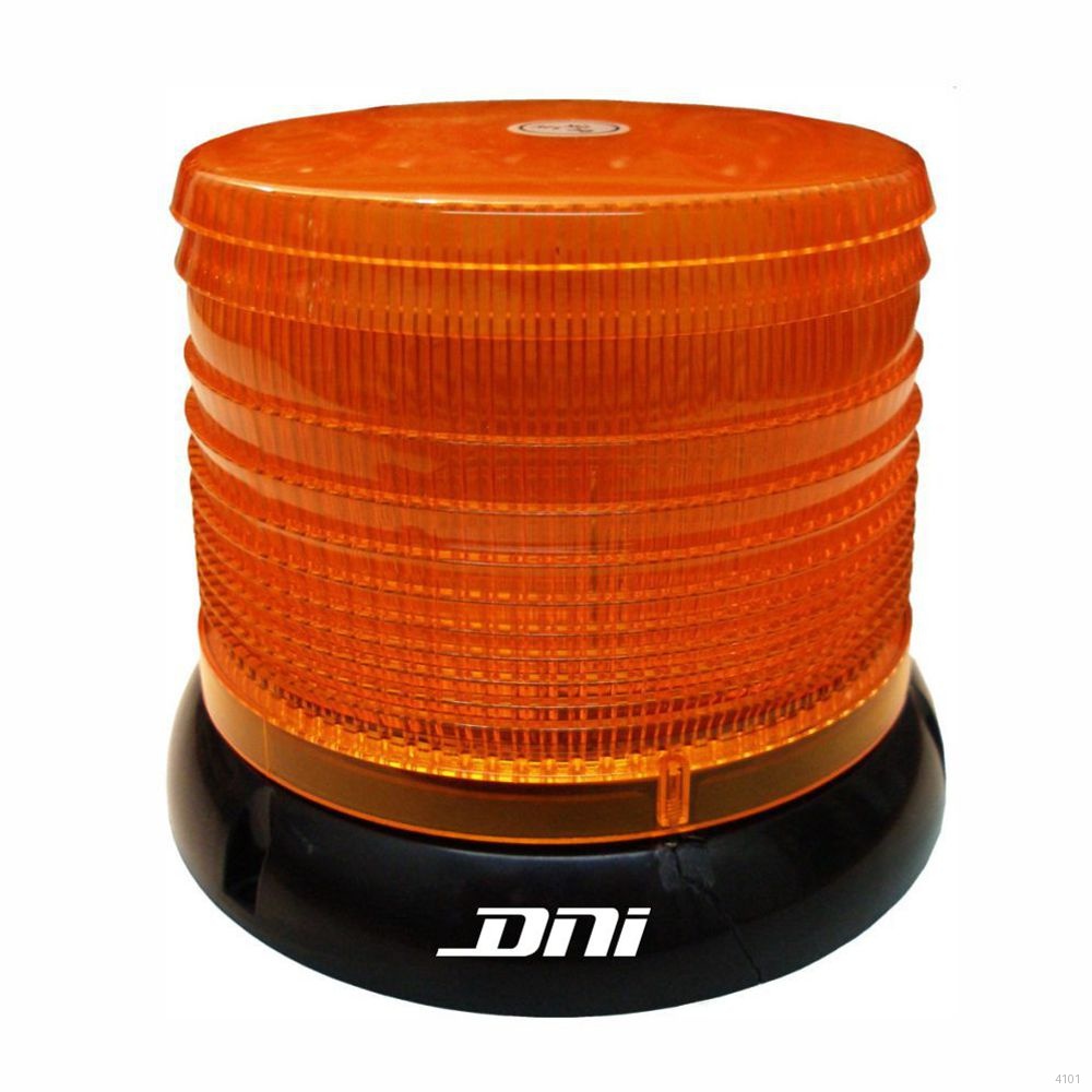 LUZ ROTATIVA GIROLED AMBAR DE ADVERTENCIA 127-220VAC