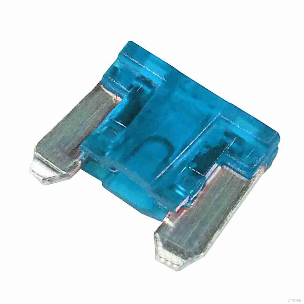 FUSIVEL MINI LAMINA PERFIL BAIXO 15A - UNIVERSAL - 10 PCS BLISTER