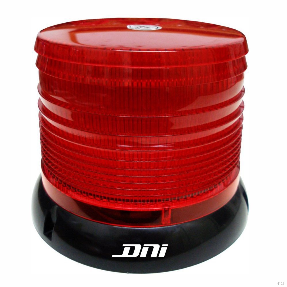 LUZ ROTATIVA GIROLED VERMELHO DE ADVERTENCIA 127-220VAC