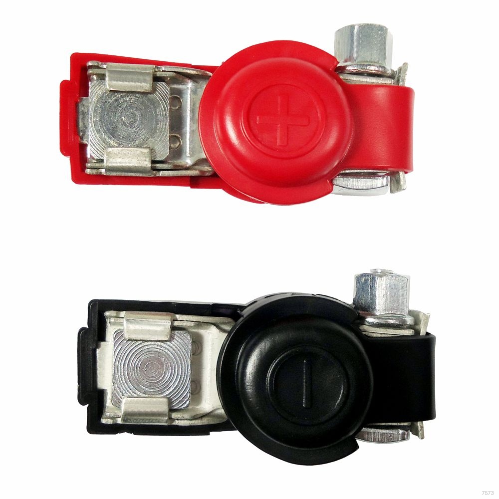TERMINAL BATERIA AUTO C ISOLADOR KIT 2 PCS CHAVE COMUTADORA