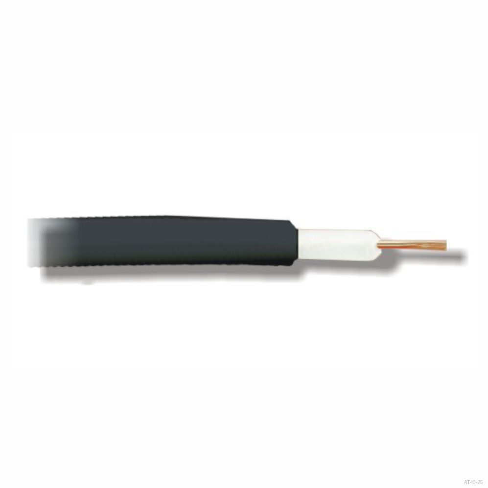 CABO DE ALTA ISOLACAO 22 AWG PRETO (ROLO C/025 MTS)