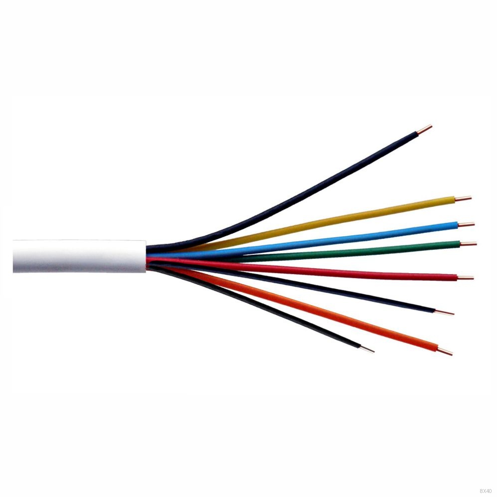 CABO TIPO CCI 4 PARES SOLIDOS 8X0,12MM 100 POR CENTO COBRE 100M