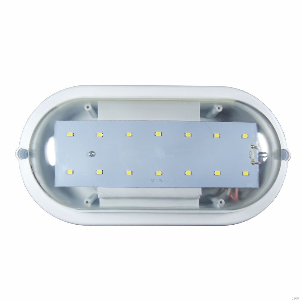 LUMINARIA  ARANDELA TARTARUGA BRANCO FRIO 8W BIVOLT - TRANSP. BR