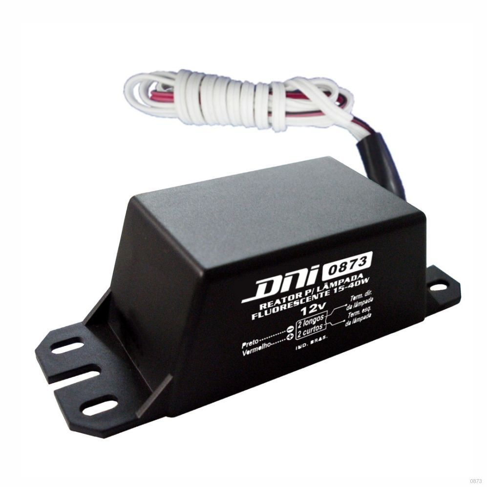 REATOR 12V P LAMPADA FLUORESCENTE 15 A 40W CAIO INDUSCAR 042012024 / 9