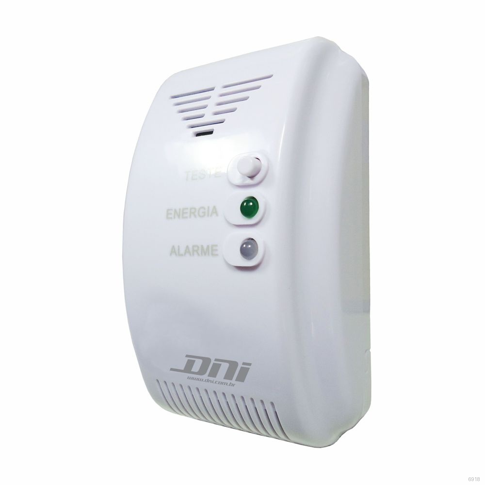 DETECTOR DE GAS NATURAL E GLP BIVOLT - 127/ 220V