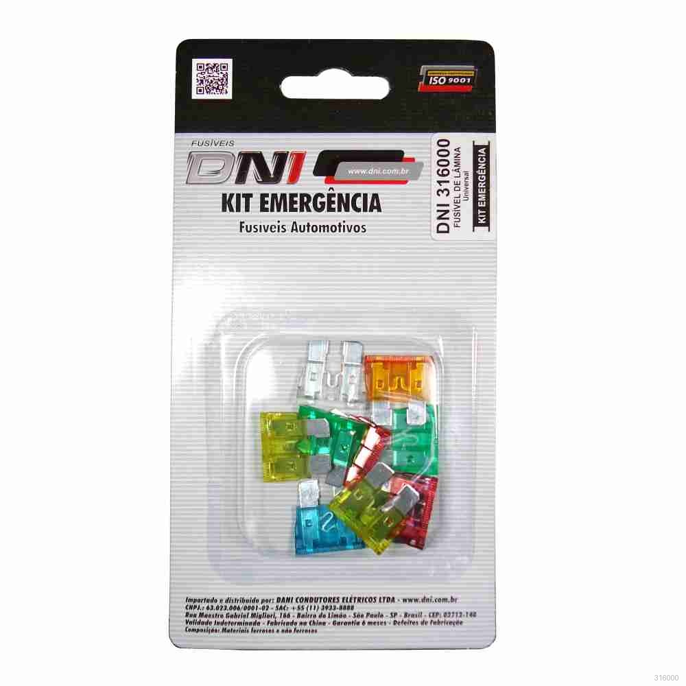 FUSIVEL LAMINA KIT DE EMERGENCIA - 10 PCS BLISTER