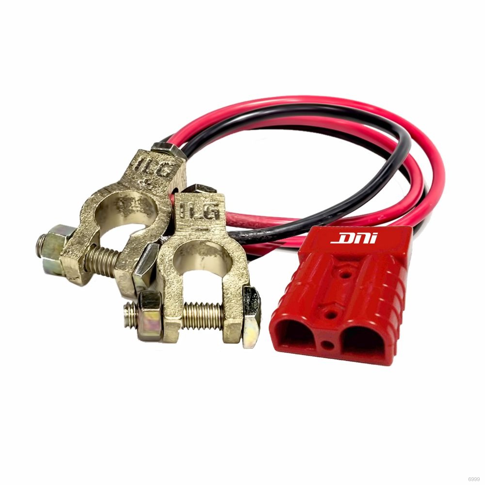 CABO PARA BATERIA EXTERNA NOBREAK COM ENGATE RAPIDO  MAIS 2 TERMINAIS BATERIA 1.5M X 6.00 MM2 P/ TENSAO INFERIOR A 1000V