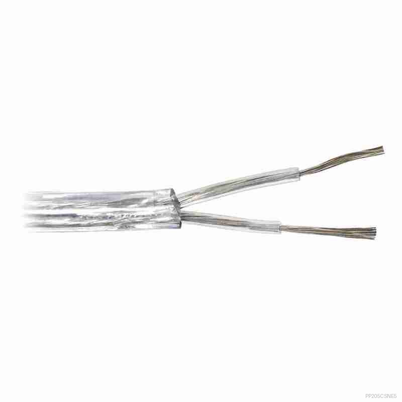 CABO CRISTAL TIPO PP P ILUMINACAO LED SOM 2X0.50 ESTANHADO 5 MTS