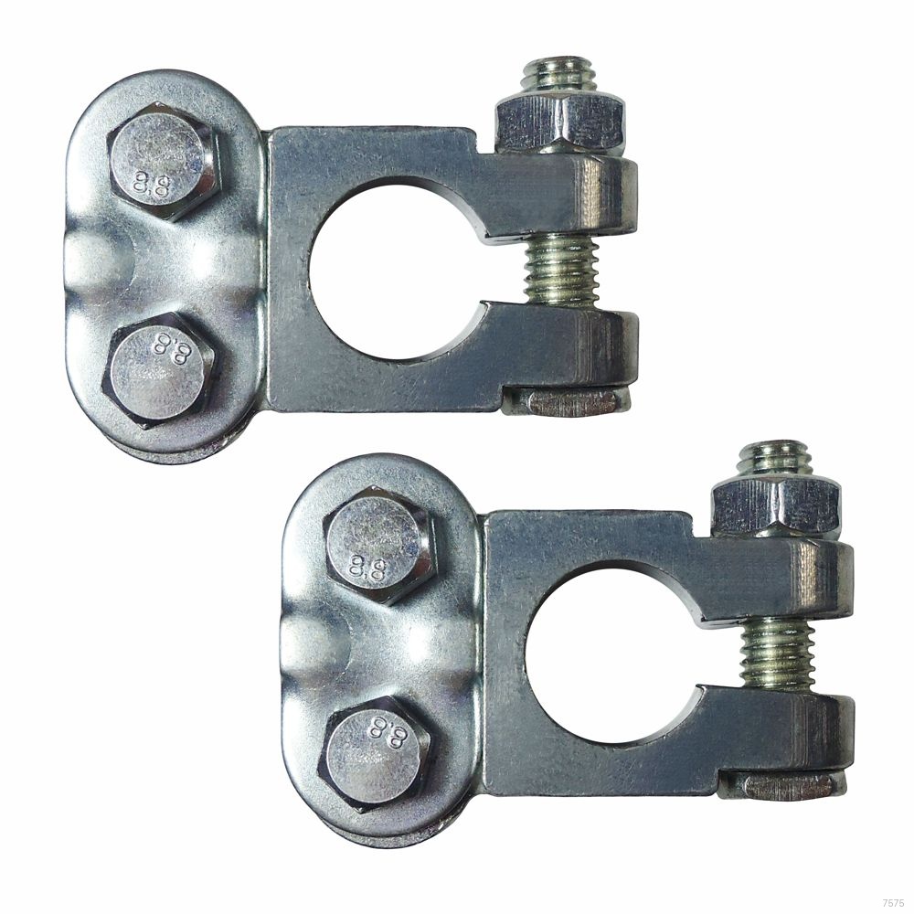 TERMINAL DE BATERIA SAPAO REFORCADO ATE 120MM2  KIT COM 2 PECAS POLARIZADAS