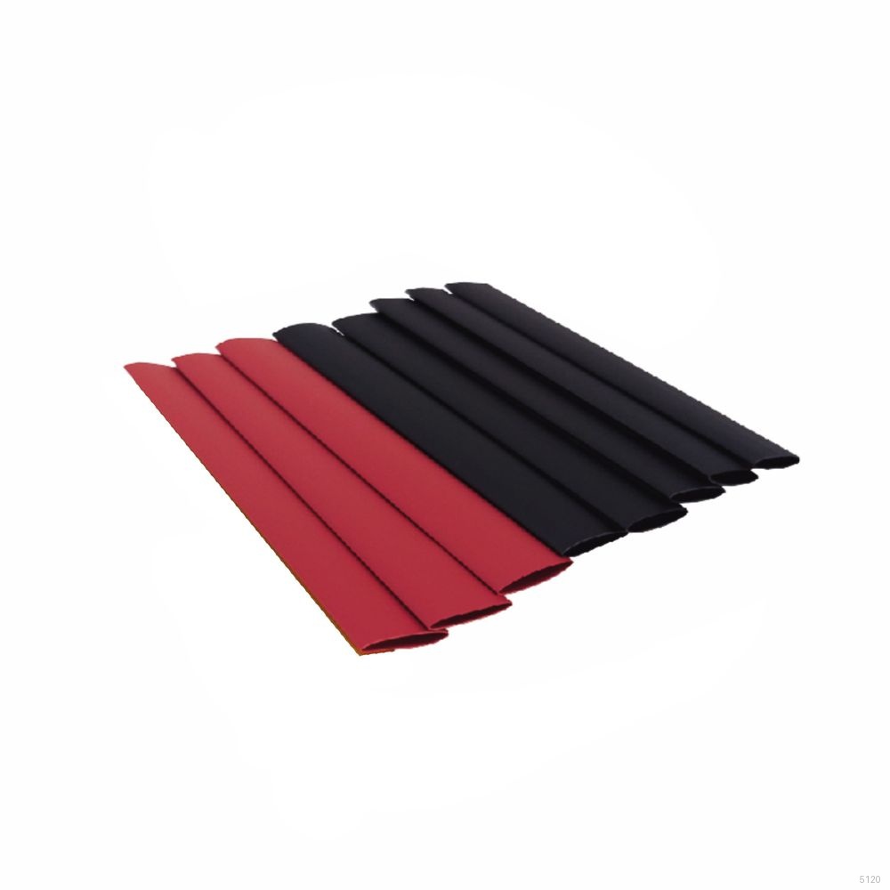 ESPAGUETE TERMO-RETRATIL 20MM CONTRACAO 2:1 - KIT 10 PCS