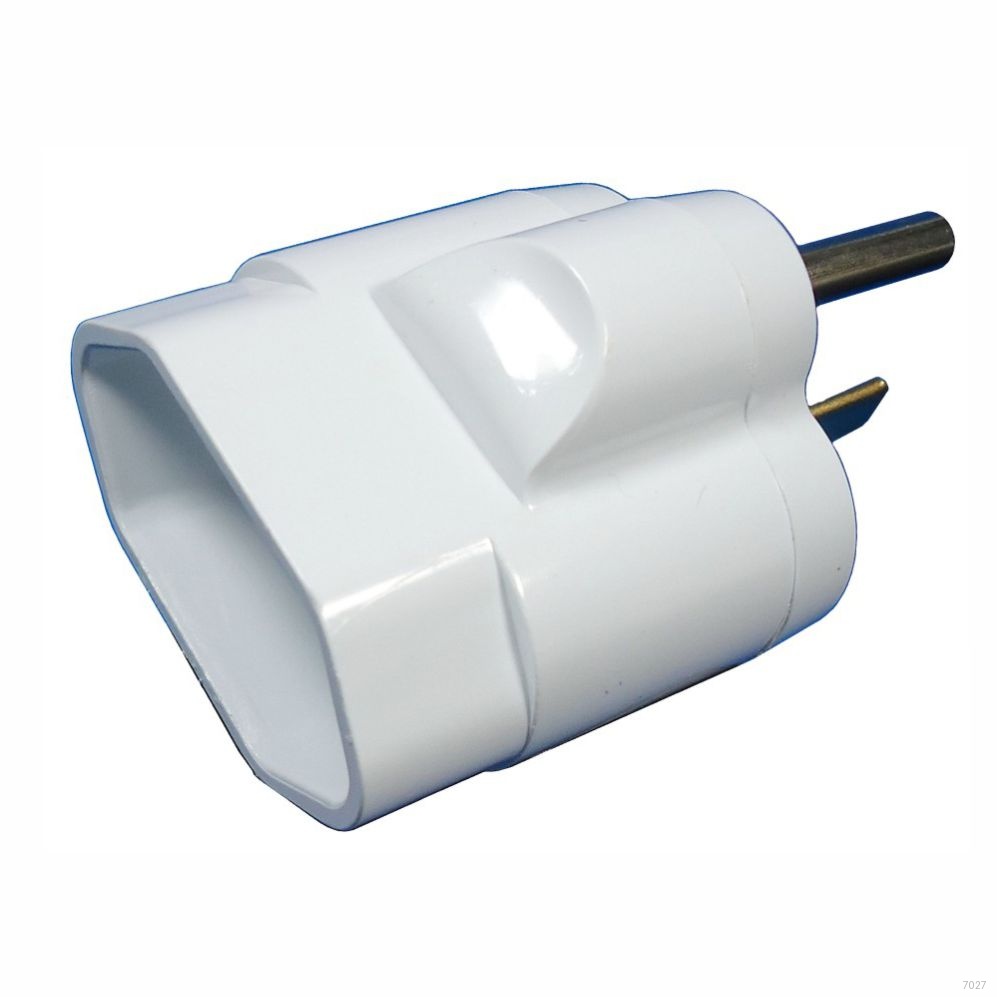ADAPTADOR UNIVERSAL REVERSO, 2 P +T, 10A - 127250 VAC