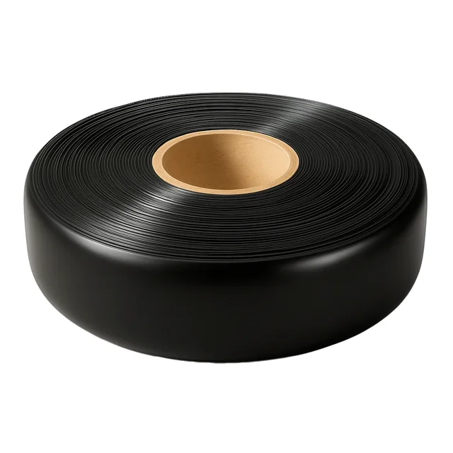 Rolo de fita preta